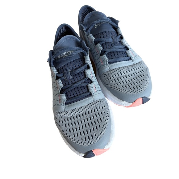 Under Armour Charged Assert size 9.5 Gray Running Shoes Womens Athletic Sneakers - Picture 5 of 8